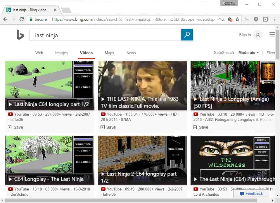 Bing refreshes video search with bigger thumbnails Impact of Big Thumbnails