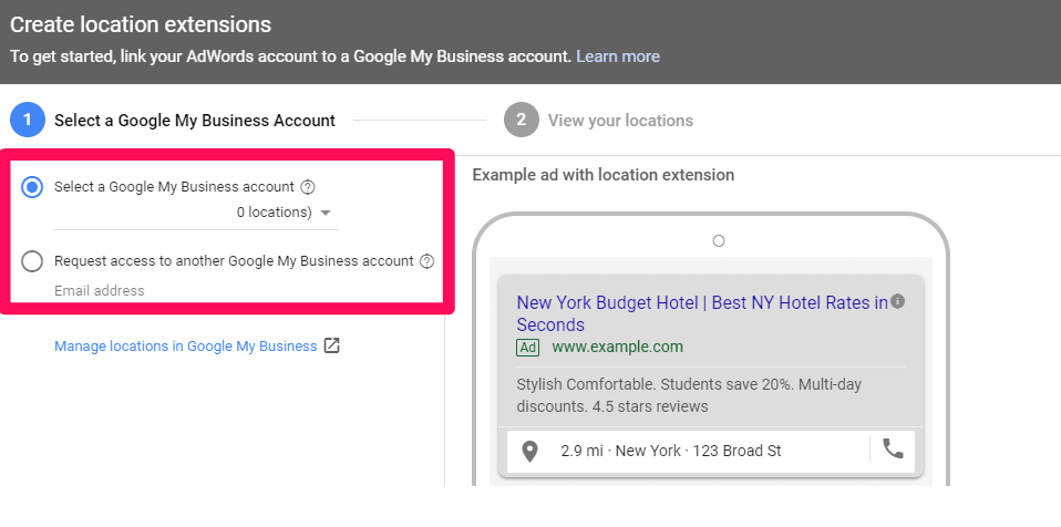 Google AdWords location extensions now show ratings stars Conclusion